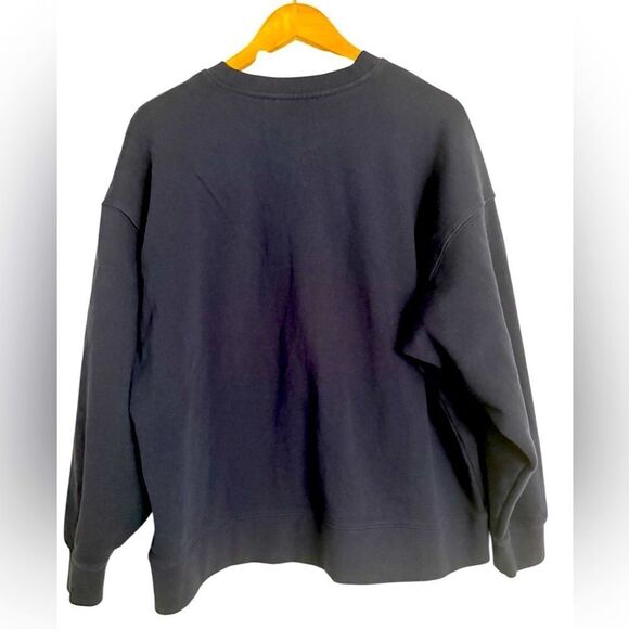 COS Men's Navy BlueCrewneck Sweatshirt - Picture 3 of 7